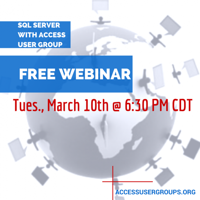 SQL Server with Access