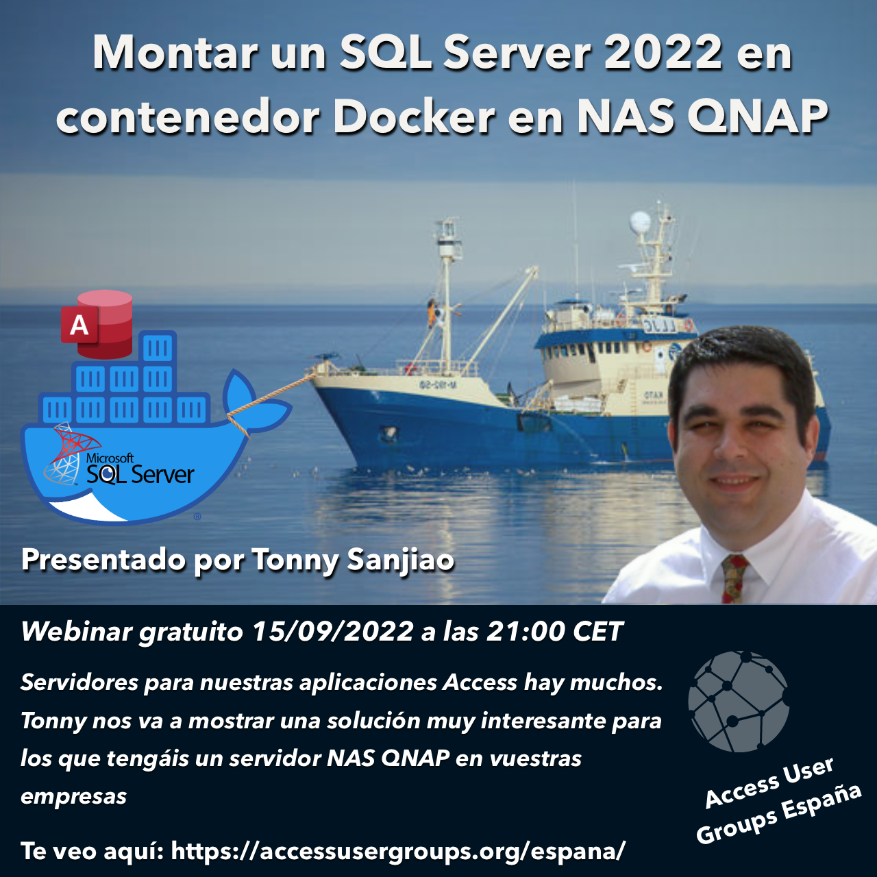 Montar un SQL Server 2022 en contenedor Docker en NAS QNAP