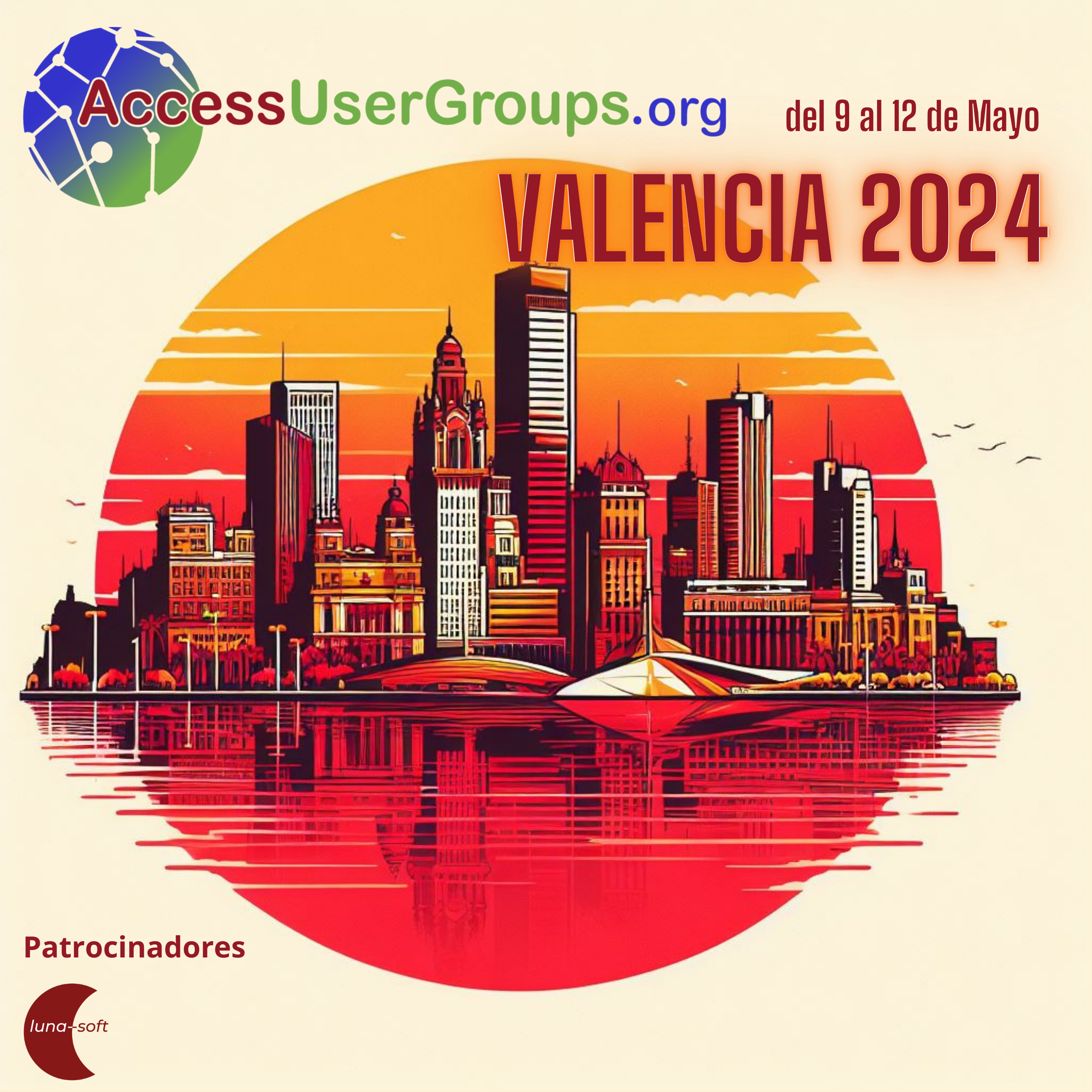 Apuntate al evento Presencial de AUGE en Valencia del 9 al 12 de Mayo
